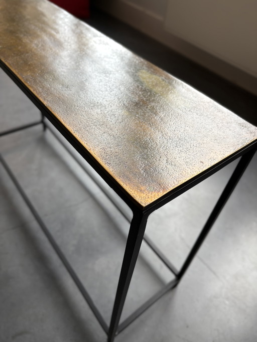 Pols potten bijzettafel