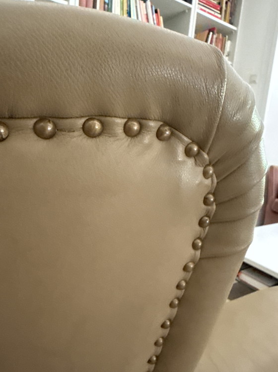 Poltrona English Club in pelle di vitello. – Poltrone, Wood, Calfskin (photo 6 of 7)