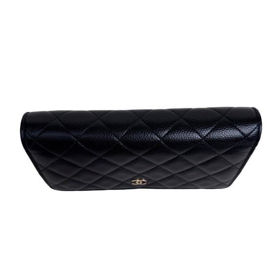 Image 1 of Chanel wallet on chain caviar