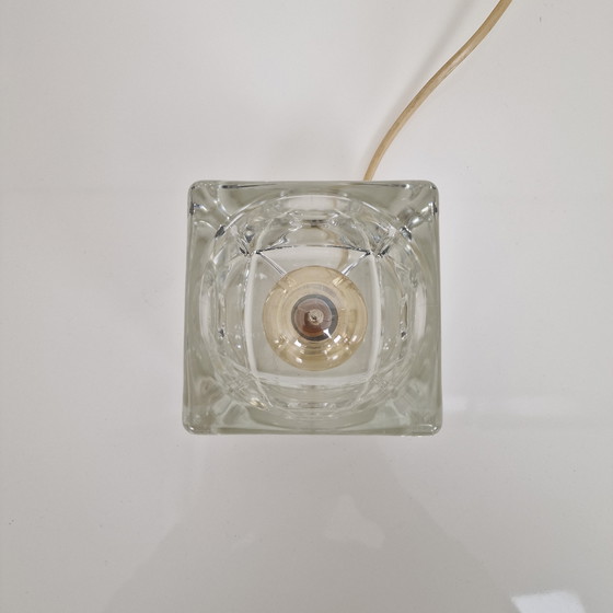 Image 1 of Peil & Putzler Ice Cube Table Lamp, Germany 1970's