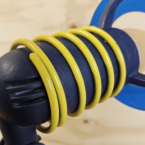 Image 1 of Vintage tafellamp Esto Oosterijk Memphis stijl (80s design) memphis style bureaulamp (kleurrijk)