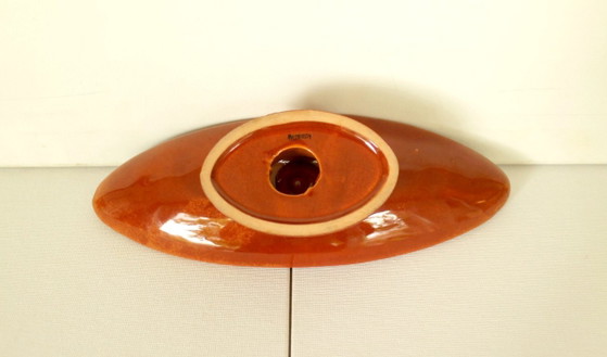 Germany Ceramic Candle Holder Jasba Keramik, 60s-70s Pop Art Style I (photo 7 of 11)