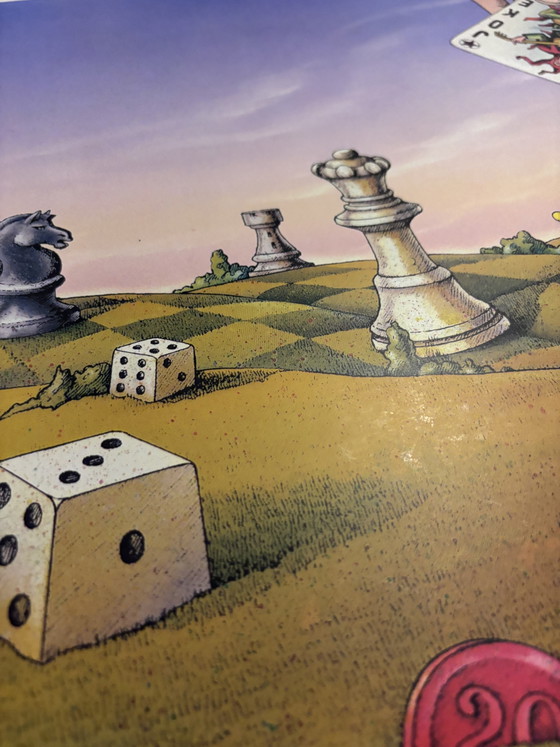 Image 1 of Seltene Microsoft-Firmenlithografie (209/500), handsigniert von Bill Gates (William H. Gates)