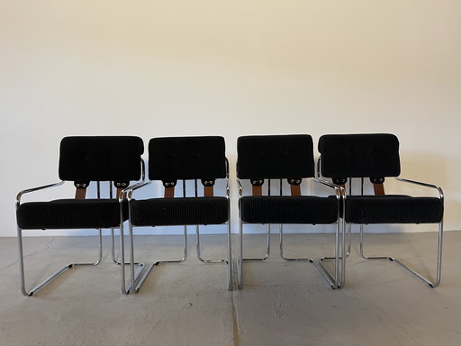 Tucraom Stühle von Guido Faleschini für i4 Mariani, 4 . Satz