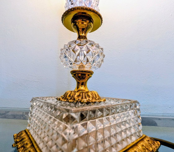 Elegante Lampada da tavolo vintage stile Hollywood Regency, anni '50-'60 – Lampade da tavolo, Crystal (photo 7 of 20)