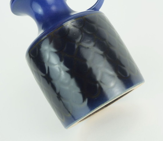 Image 1 of VASO in ceramica anni '70 keruska "azur" decor modello 101 fatto a mano in Germania modello 101
