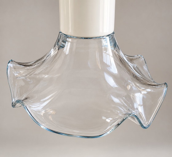Suspension en verre de Murano Leucos – Roberto Pamio & Renato Toso, 1968 – Murano Glass (photo 3 of 5)
