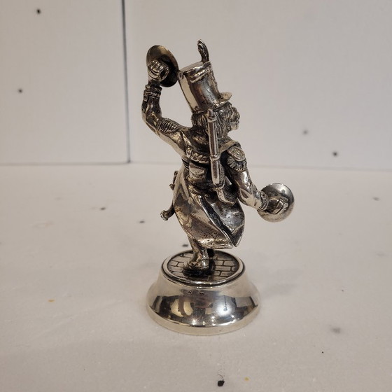 Image 1 of "Singe musicien, argent massif, 20e s. - Espagne