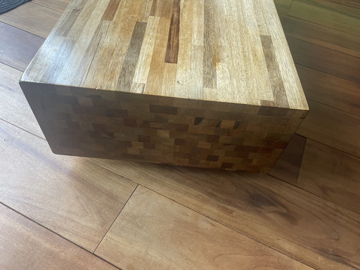 Henk Vos Linteloo Aulia wooden coffee table 120/60/32
