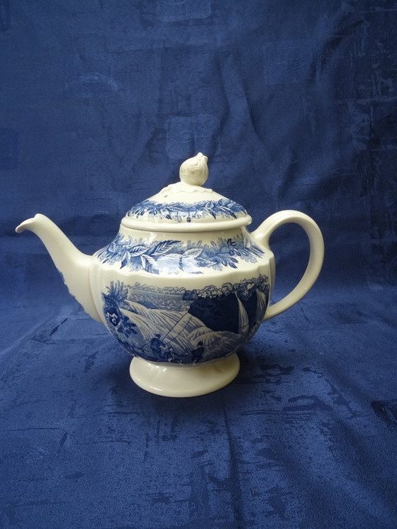 Image 1 of Set da tè - Wedgwood "Waterfall" (cascata)