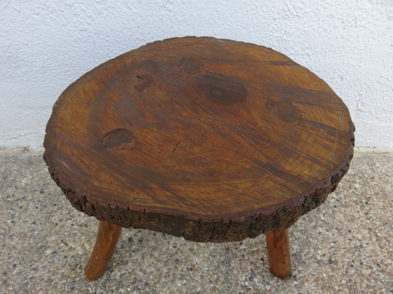 Image 1 of Bergkrukje, Massief hout, Driepoot, Frankrijk, jaren 50-60