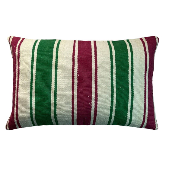 Image 1 of Vintage Turkish Kilim Cushion Cover, 40 x 60 cm