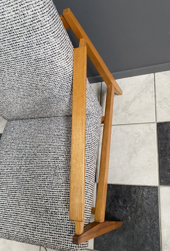 Image 1 of Fauteuil van Drevolux uit de jaren 60, opnieuw bekleed.