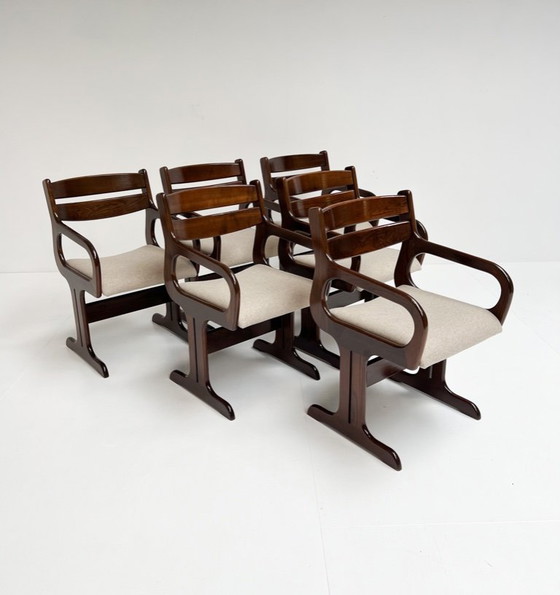 Image 1 of Set di 6 sedie Farstrup di design danese, anni '60