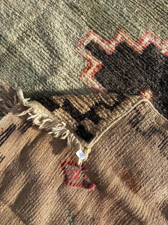 Image 1 of Moroccan Pink Boujad Wool rug 200x300 cm - Berber rug -Vintage Moroccan rug