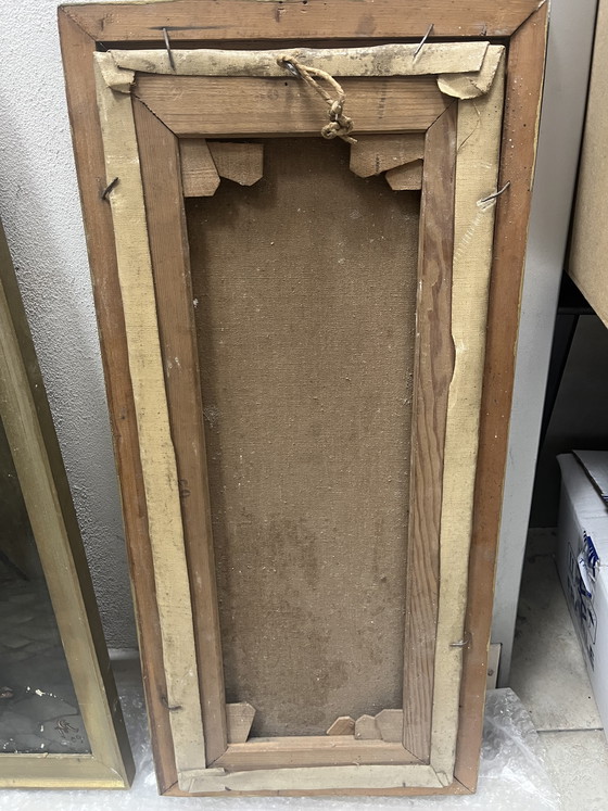 Image 1 of Oil Paintings on Canvas - "Monks in the Cellar" 1909