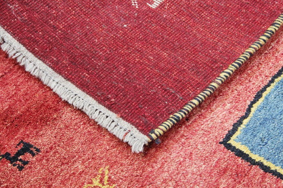 Image 1 of Origineel Perzisch tapijt Gabbeh Ghashghai Oosters tapijt 198 cm x 140 cm Oud Natuurlijk