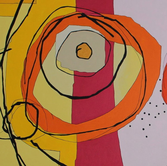 Image 1 of large painting 'between two lives'