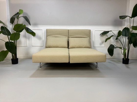 Image 1 of Brühl Moule Sofa Beige Zand Schlafsofa Designer Bank