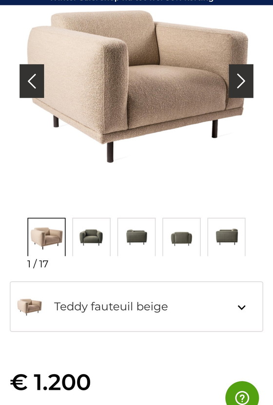 Image 1 of Pols potten teddy stoel