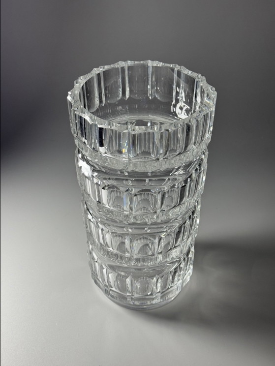 Val Saint Lambert “Cendrillon” Crystal Vase — Charles Graffart, Belgium, c. 1940s (photo 5 of 15)