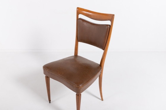 Image 1 of Chaises italiennes de style Mid-Century de Vittorio Dassi, années 1950