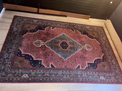 Tapis vintage Brink en Campman 100% laine Cachemire