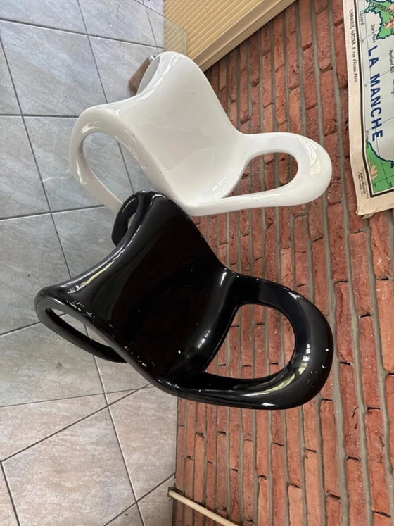 Duo di Sedie Design per Bambini – Vitra, Sedie da camera, Plastic (photo 3 of 9)