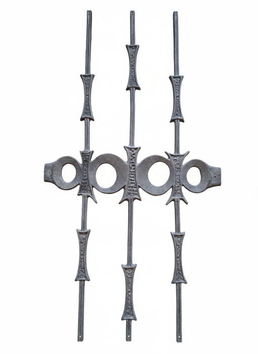 Grande scultura murale di metà secolo