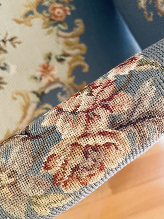Image 1 of Prachtige Fauteuil In Louis XV-stijl – Een Romantische Blikvanger!