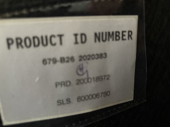 Image 1 of Leolux Berlice divano in pelle nera 2020