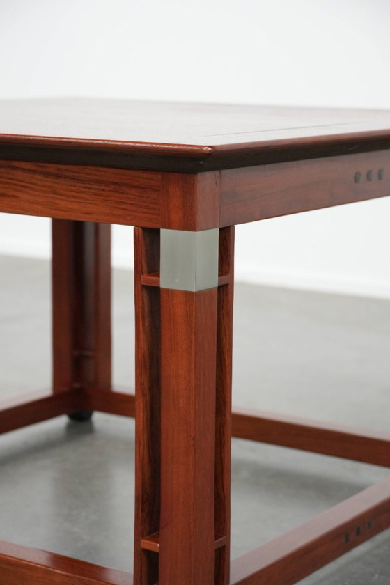 Image 1 of Square Art Deco Schuitema design side/coffee table from the Decoforma series