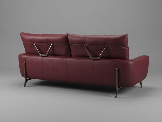 Divano Roche-Bobois Allusion. Designer Tapinassi &Manzoni – Roche Bobois, Divani 3 posti, Pelle (photo 5 of 5)