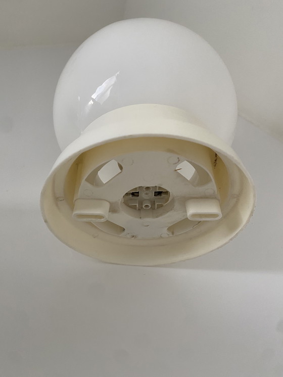 Image 1 of Lampada da soffitto vintage massiccia - lampada da parete anni '70