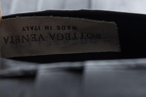 Image 1 of Bottega Veneta, intrecciato leather wallet in black