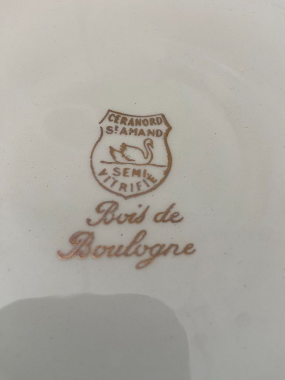 Image 1 of 2 piatti da torta in ceramica di St Amand