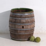 Barril de madera antiguo con aros de hierro – Europa Central, circa 1920 – Objetos decorativos, Wood, Iron (photo 6 of 40)