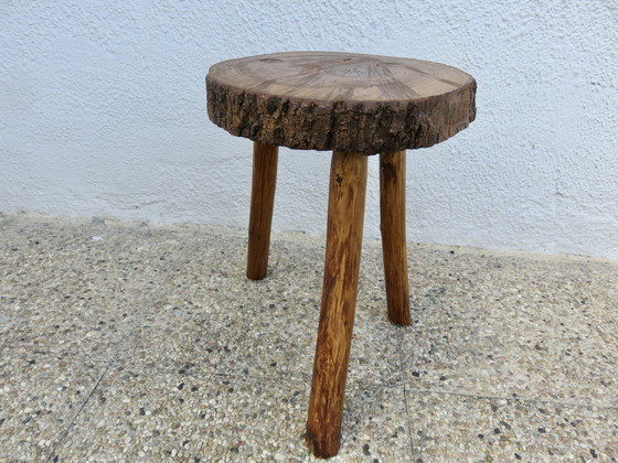 Image 1 of Bergkrukje, Massief hout, Driepoot, Frankrijk, jaren 50-60