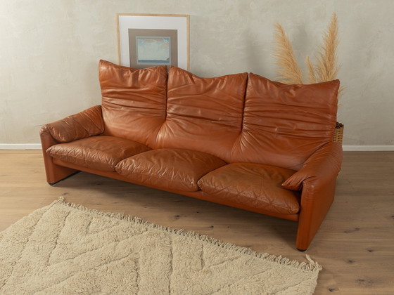 Image 1 of "675 Maralunga" Sofa by Vico Magistretti for Cassina