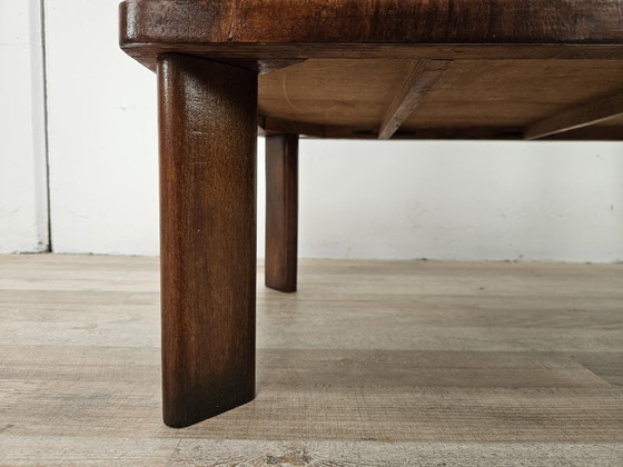 Image 1 of Mesa de centro Art Déco de nogal de los años 50