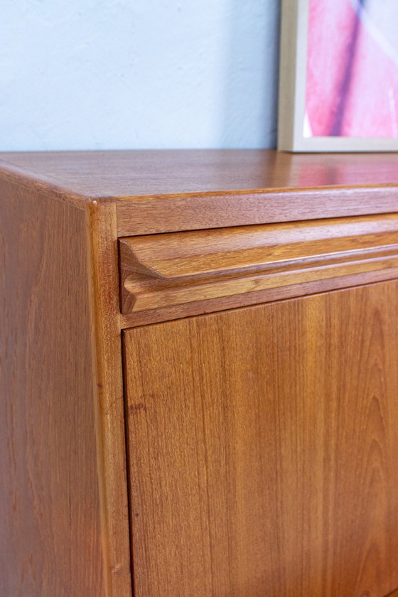 Image 1 of Scrivania da segretaria vintage in teak Erling Torvits, scrivania da scrittura danese