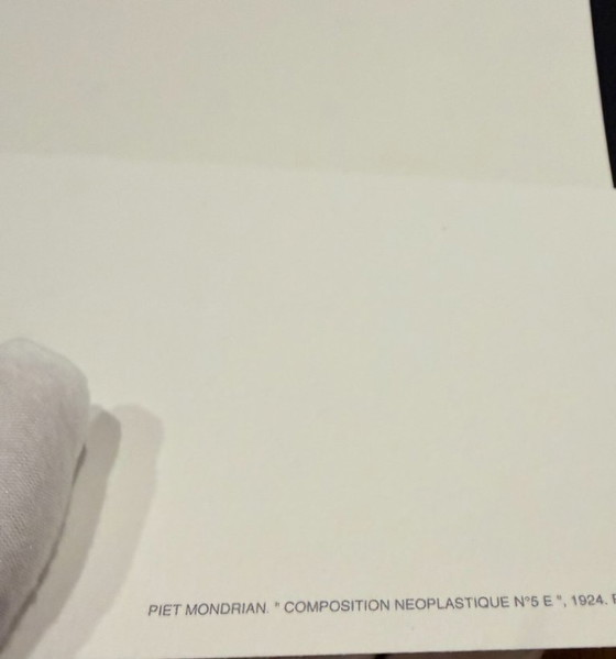 Image 1 of Piet Mondrian (1872-1944), Composition Neoplastique No. 5 E, 1924, Printed in Belgium...