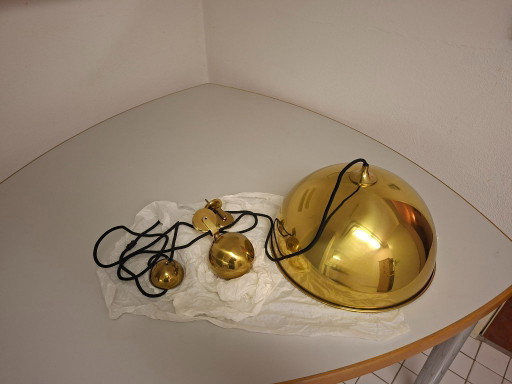 Lampada a sospensione Counter Balance “Solan” di Florian Schulz – Nuova! – plafondlampen, Brass