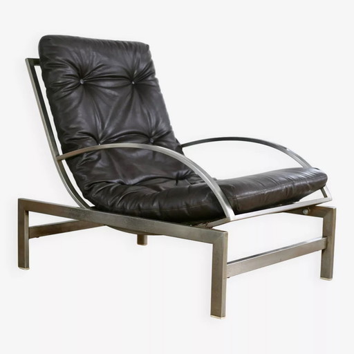 Adjustable armchair by Guy Lefevre, France, 1970s