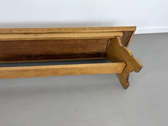 Image 1 of Banc en chêne vintage des années 1960
