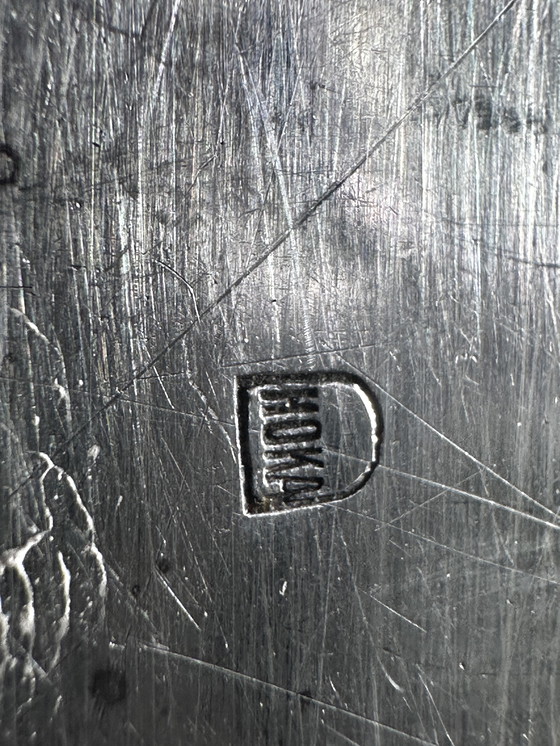 Image 1 of Kleine Hors d'Oeuvre-Platte Metall Silber HOKA 16 Cm / 8 Cm