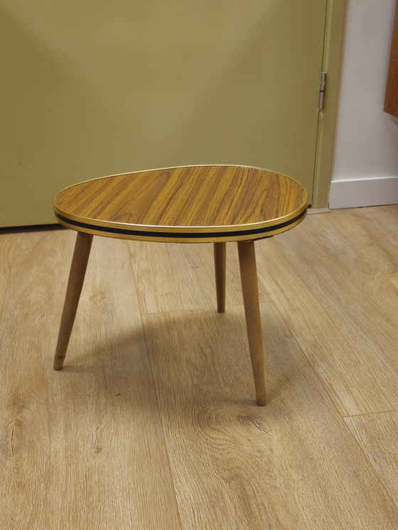 Image 1 of Vintage Plantentafeltje Tafeltje Bijzettafeltje Tafel 