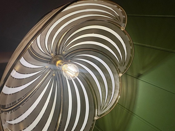 Image 1 of Plafonnier massif style Hollywood Regency