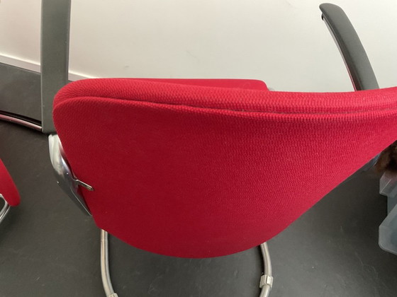 Dos Sillones Gispen 413 – Plastic, Textile (photo 6 of 11)