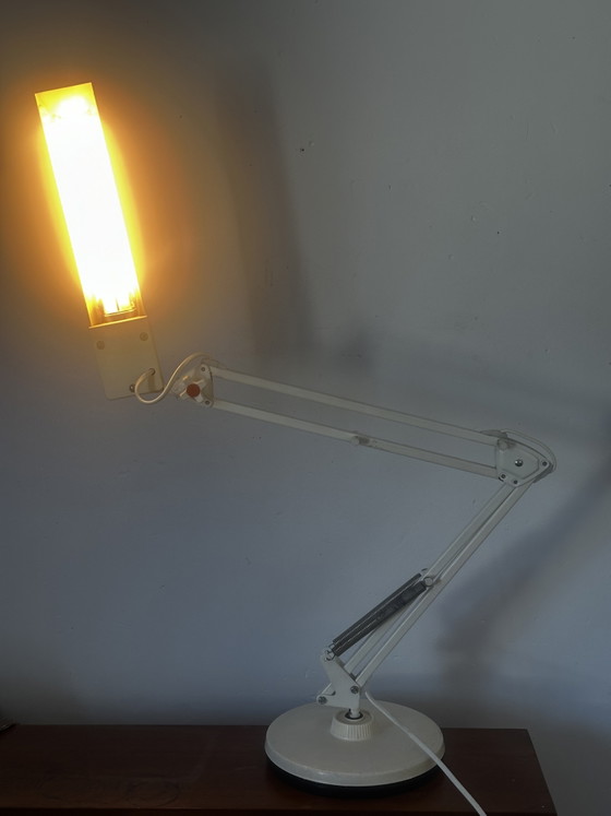 Large articulated architect lamp May & Christe, Germany, 1980s – May & Christe GmbH, Table lamps, Metal (photo 4 of 15)